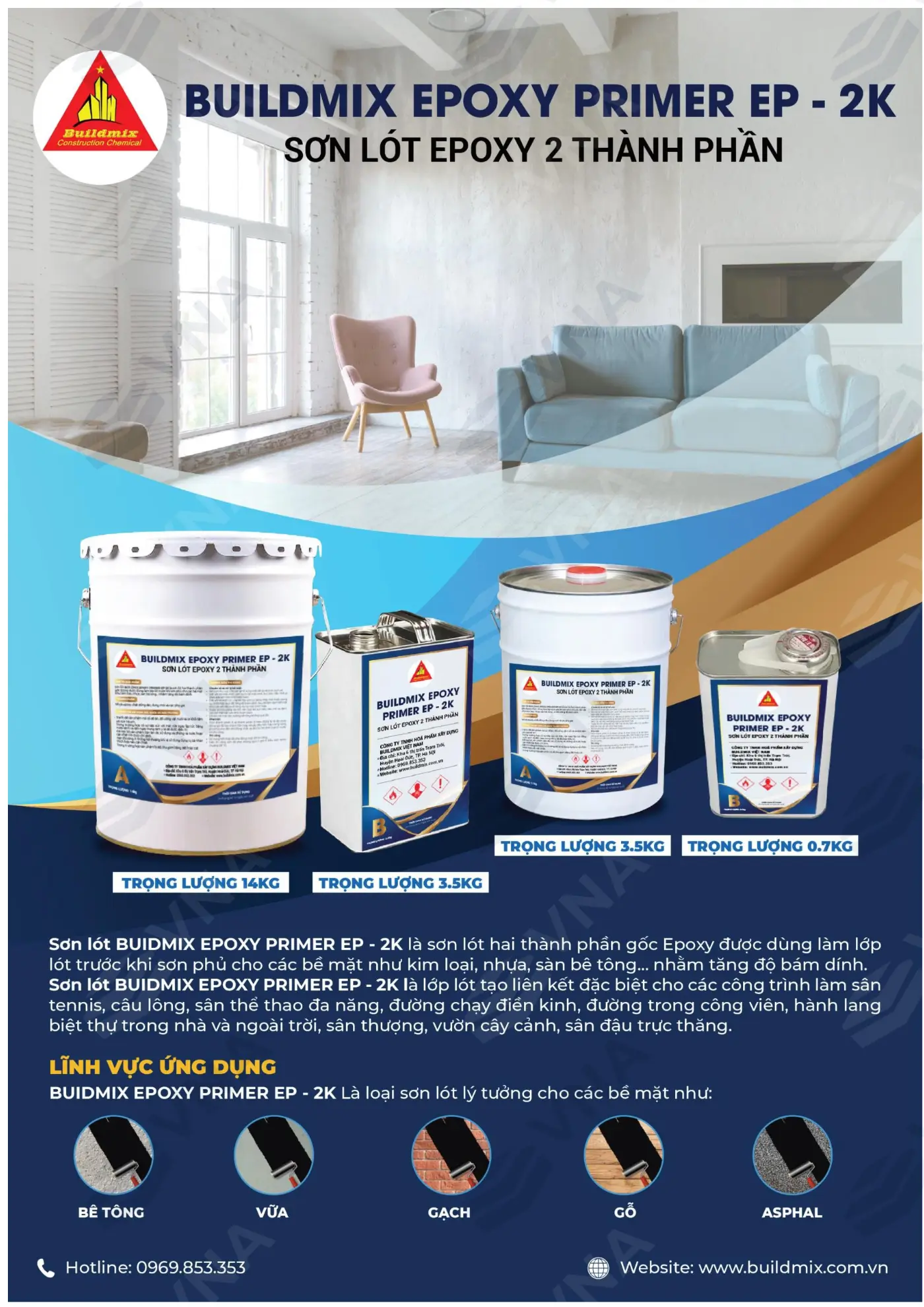 Hồ sơ kỹ thuật Buildmix Epoxy Primer EP-2K – trang 2