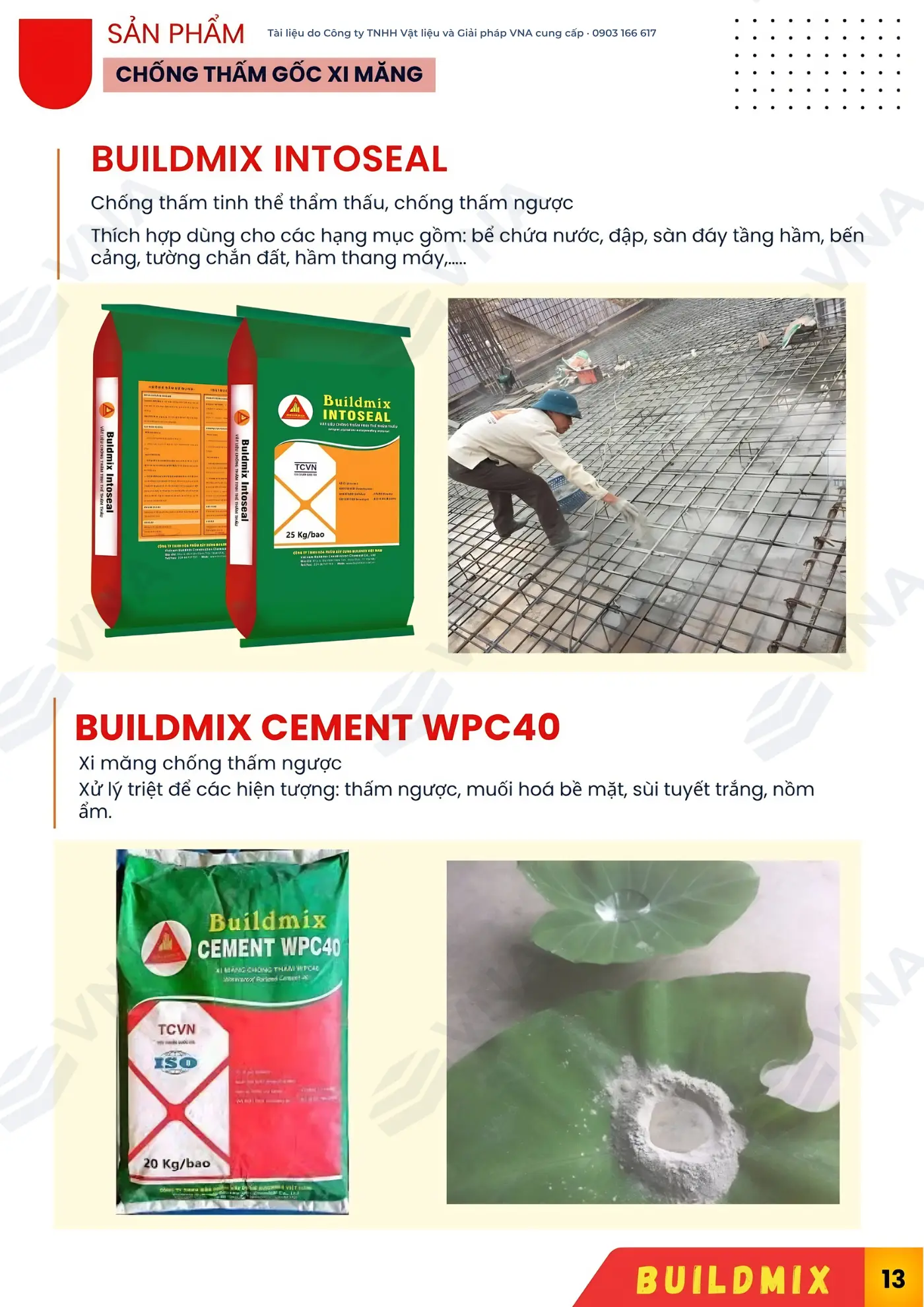 Buildmix – Company profile – page 13