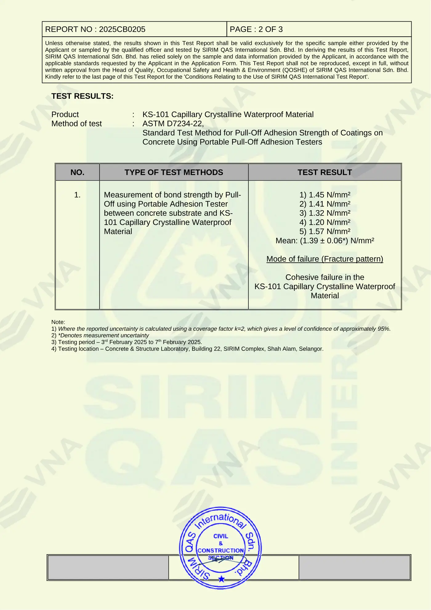 Keshun Aquaflex KS-101 technical dossier – page 9