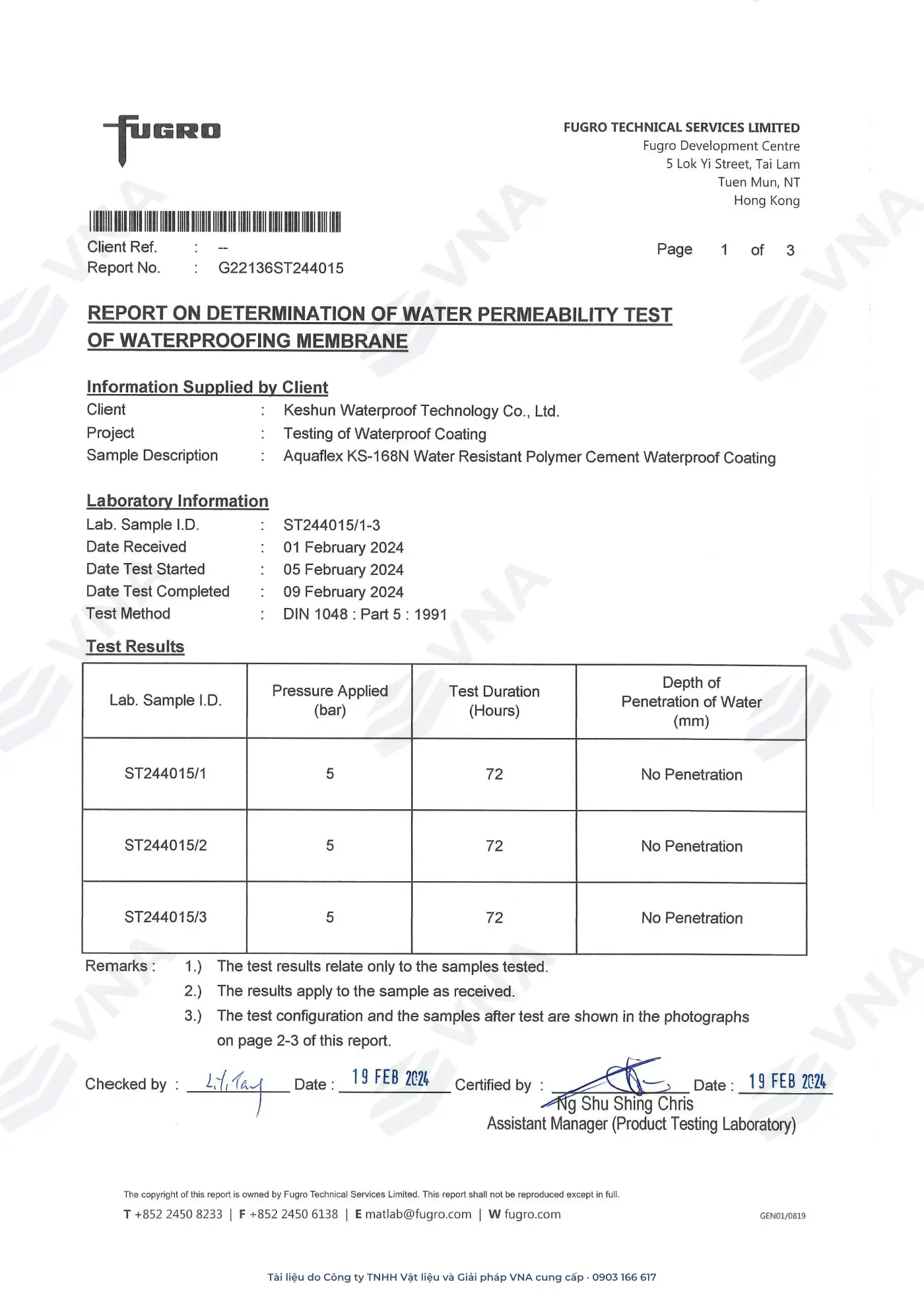 Hồ sơ kỹ thuật Keshun Aquaflex KS-168N – trang 15