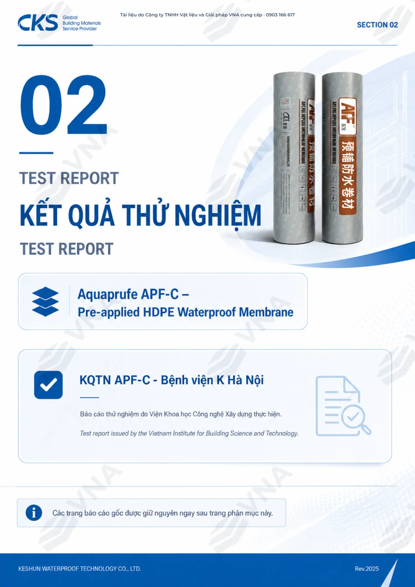 Hồ sơ kỹ thuật Keshun Aquaprufe APF-C – trang 10