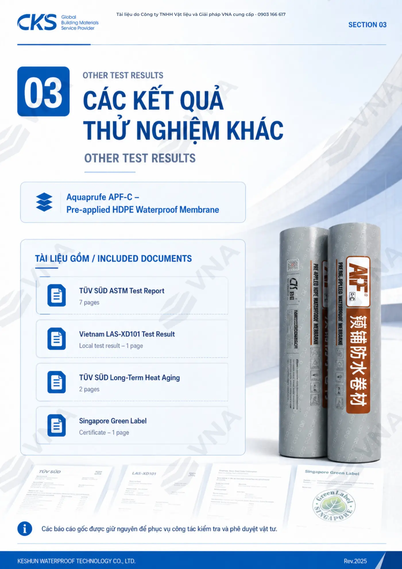 Hồ sơ kỹ thuật Keshun Aquaprufe APF-C – trang 13