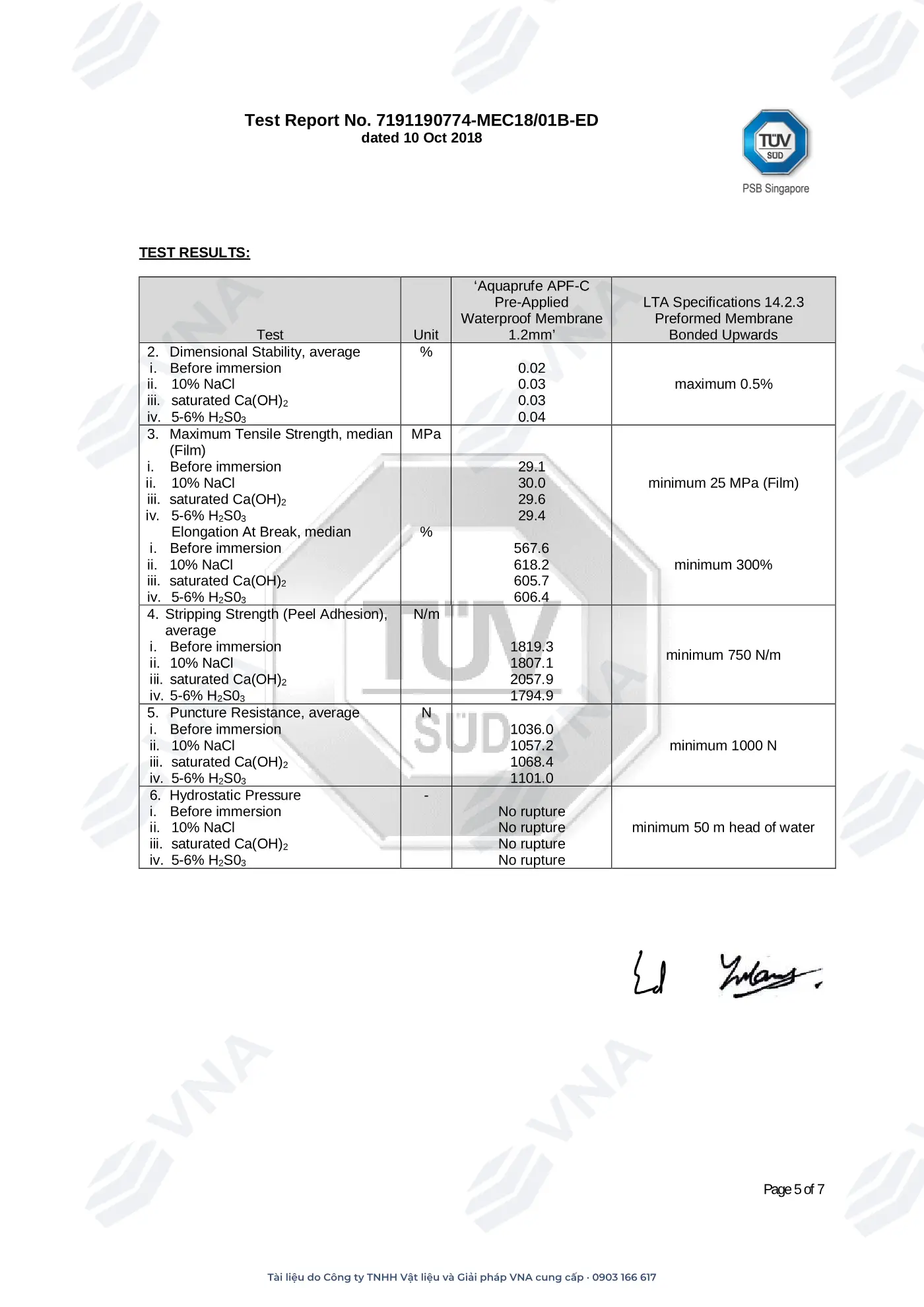 Hồ sơ kỹ thuật Keshun Aquaprufe APF-C – trang 18